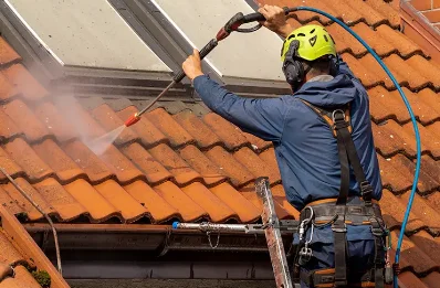 Démoussage et hydrofuge de toiture à Eraines